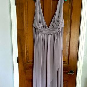 Lulu’s Maxi Halter Dress - Worn Once & Dry-Cleaned